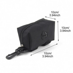 Oxford Cloth With Buckle For Leashes Dog Poop Bag Dispenser Holder Accessories