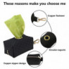 2pcs Durable 2 Waste Bags Keys Dog Poop Bag Holders Dollars Portable For Leashes 2pcs Durable 2 Waste Bags Keys Dog Poop Bag Holders Dollars Portable For Leashes