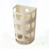 Hollow Grocery Bag Dispenser Wall Mounted Garbage Bag Organizer Trash Bags Holder(Khaki) Hollow Grocery Bag Dispenser Wall Mounted Garbage Bag Organizer Trash Bags Holder(Khaki)