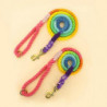 Colorful Dog Leash Round Cotton Dogs Lead Rope Cute Rainbow Pet Long Leashes Belt Outdoor Dog Walking Training [...]