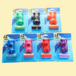 Dog Poop Pickup Bag with Bone Type Case Leakproof Dog Waste Bags Organiser Box for Dogs Puppy