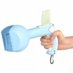 Pet Dog Pooper Scooper Portable Outdoor Cleaner Garbage Picker, C