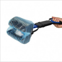 Pet Long Handle Pooper Scoopers Bags Cat Dog Plastic Pick Up Poop Bag New