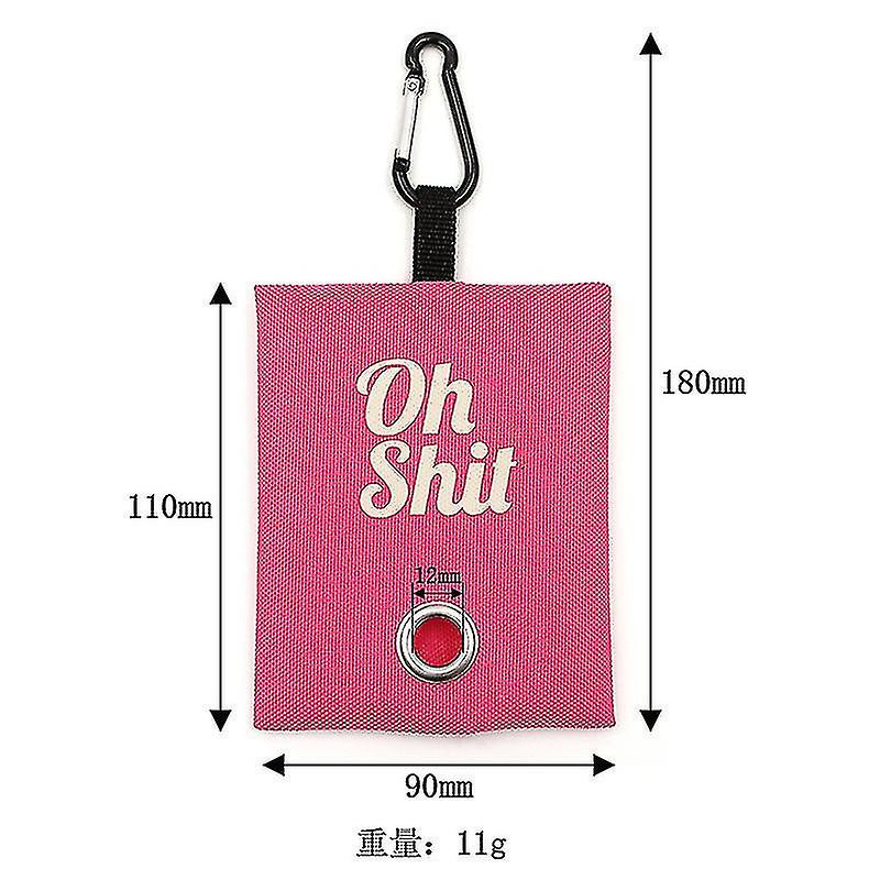 Animaux de compagnie Fournitures Toile Sacs à ordures Sac à caca Distributeur Portable Chien caca Sac à déchets [...]