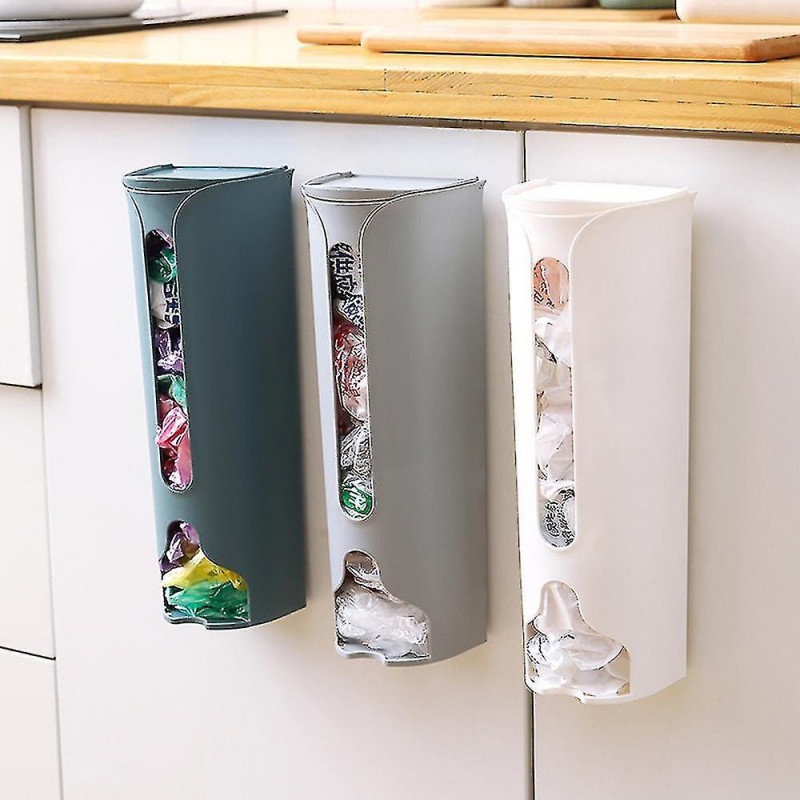 Plastic Bag Holder Kitchen Grocery Plastic Bag Storage And Dispenser For Plastic