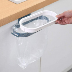 Pièces Porte-sac poubelle de cuisine, porte-sac à ordures suspendu, porte-sac pour sacs en plastique déchets, avec [...]