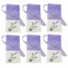 6 Pcs Lavande Sachets Parfumés Sacs en Sachet de Coton Sacs Pochette Lavande Sachet