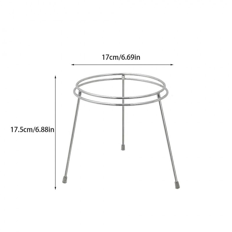 Fitted Stainless Steel Garbage Bag Holder Frame For Kitchen Trash