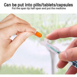 1pcs Pet Syringe Dispenser, Pet Nursing Pusher Shooter, Pills Feedergreen