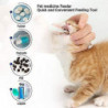 1pcs Pet Syringe Dispenser, Pet Nursing Pusher Shooter, Pills Feedergreen