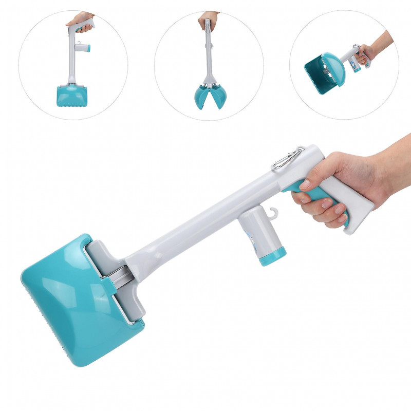 Long Handle Portable Dog Pooper Scooper Clean And Hygienic Pooper Scooper For Large And Small Dogs