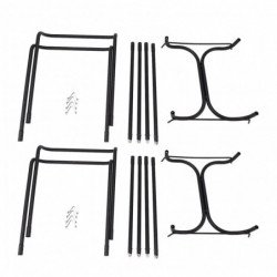 2 Set Trash Bag Holder Stand Stainless Steel Portable Detachable Garbage Shelf Trash Bag Rack For Outdoor Camping [...]