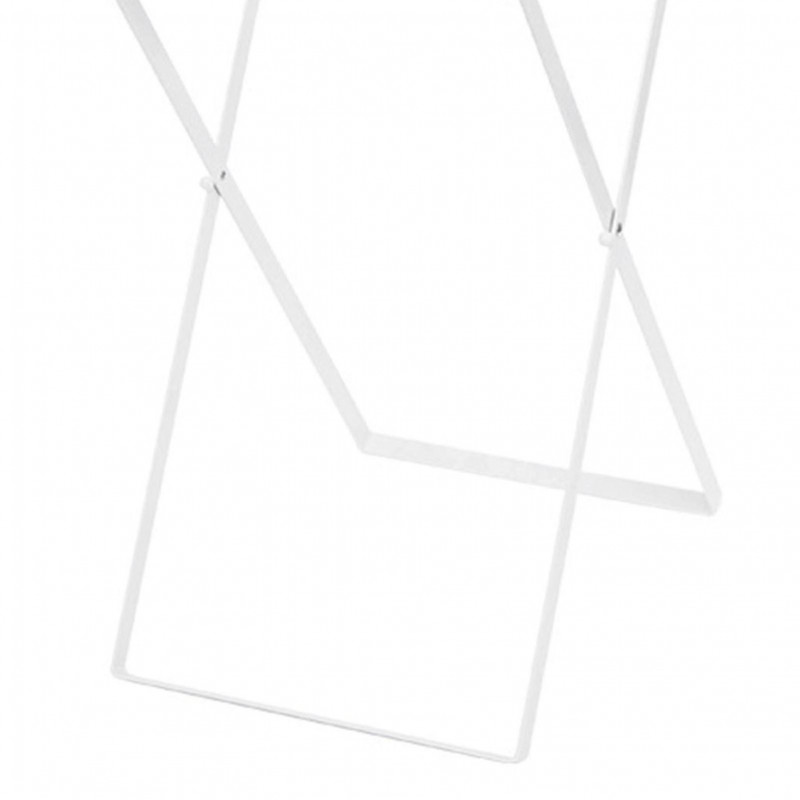 Porte-sac poubelle Metal Garbage Bag Holder Portable Outdoor Leaf Bag Stand pour Camping Picnic Kitchen