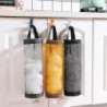 Creative Storage Bag Holder Bag Holder pour sacs en plastique Folding Hanging Storage Bag Trash Bags Mesh Garbage [...]