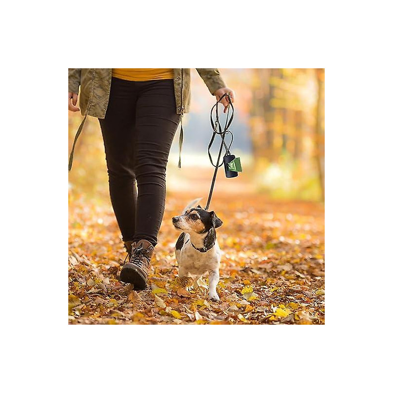 Dog Poop Bag Dispenser Hands Free, Dog Leash Poop Bag Holder Plastic Portable Pet Waste Bag Dispenser-garbage Bags [...]