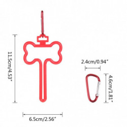 Waste Bag Dispenser For Dog Waste For Carrier Hands-free Holder Durable Walking