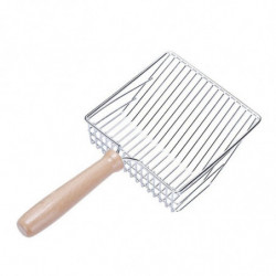 Large Cats Litter Scoops Metal Hollow Scoops Poop Sifter Deep Shovel Durable