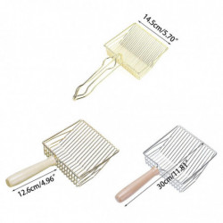 Large Cats Litter Scoops Metal Hollow Scoops Poop Sifter Deep Shovel Durable