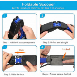 Pet Pooper Scooper For Dogs, Long Handle Dog Pooper Scooper, Durable Spring And Premium Materialseasy To Use For [...]