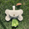 Chien Caca, Sac Distributeur, Os En Forme De Caca, Sac Porte, Pet Waste Bags, Conteneur