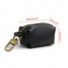 Travel Outdoor Protable Dog Poop Bag Dispenser PU Leather Pouch Pet for Cat Pick Up Poop Bag Holder Waste Bags Organizer