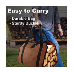4pcs Firewood Storage Bag Portable Firewood Carrying Bag Portable Canvas Logging Bag 4pcs Firewood Storage Bag Portable Firewood Carrying Bag Portable Canvas Logging Bag
