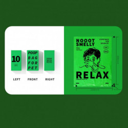 Dog Waste Bags Earth-friendly Pet Poops Bags Degradable 10 Rolls 100pcs Bags