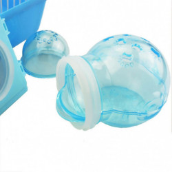 Toilette sèche au sable en plastique avec pelle pour souris rats et petits animaux