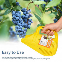Blueberry Picker Ergonomic Soft-touch Handle Easy To Use Picker For Picking Berries Garden Tools
