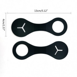 4pcs Doggie Poop Bags Holder Dog Waste Bags For Carrier Durable Stand For Pet Le