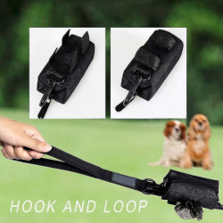 2pcs Poop Bag Dispenser, Dog Poop Bag, Dog Waste Catcher Dogs, Black Gift-HYJ