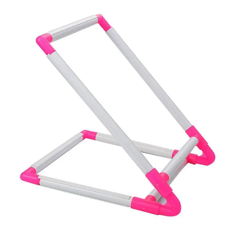 Rectangle Plastic Clip Embroidery Frame Hoop Stand Holder Easy Operation Supplies - 30X25X20cm
