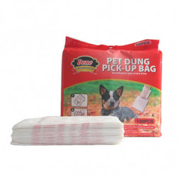 100 Pieces Poop Bags For Large Dogs Eco Friendly Biodegradable Dog Waste Bags