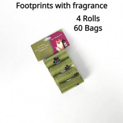 Pet Biodégradable Sac poubelle Sac de caca de chien Sacs en vrac Biobase parfumé Poo Sac dégradable Sacs à déchets [...]