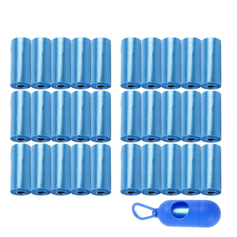 120/100/50 Rolls Dog Poop Bags Pet Waste Garbage Bags Unscented Outdoor Carrier Holder Dispenser Litter Bag Accessories