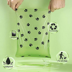 Dog Poop Bags Pet Cleaning Accessories Biodegradable Eco-friendly Dog Trash Bag Dispenser Outdoor Degradable Dog [...]