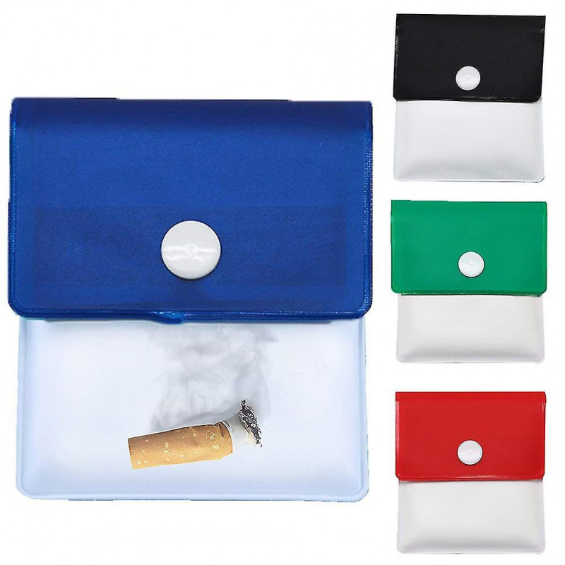 6pcs Pocket Size Ashtray Bag Pouch ignifuge Cigarette Sans Odeur Support de cendre 6pcs Pocket Size Ashtray Bag Pouch ignifuge Cigarette Sans Odeur Support de cendre