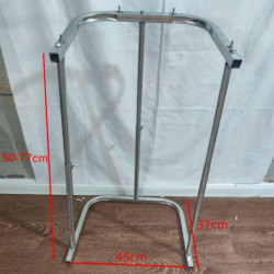 Bag Holder Sack Holder Portable Multiuse Support Stand Practical Bag Support without Wheel