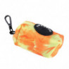 Pet Waste Bag Dispenser For Pooper With Buckle Clip Dog Poop Bag Holder Orange Yellow Pet Waste Bag Dispenser For Pooper With Buckle Clip Dog Poop Bag Holder Orange Yellow