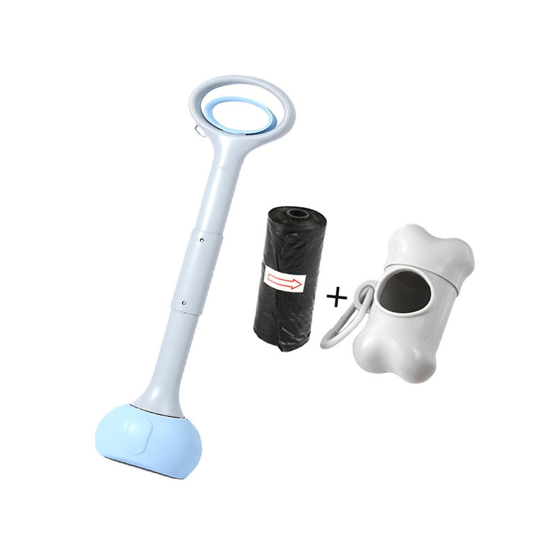 Dog Pooper Scooper Poop Picker Dog Poop Pick Up Tool For Park Traveling Lawn Blue 70cm Dog Pooper Scooper Poop Picker Dog Poop Pick Up Tool For Park Traveling Lawn Blue 70cm