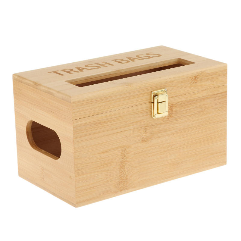 Trash Bag Holder Garbage Bag Dispenser Practical Wall Mount Shopping Bag Roll Container Garbage Bag Storage Box [...]