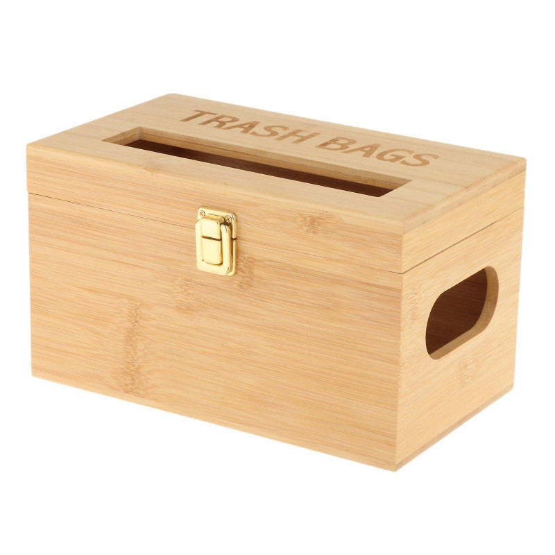 Trash Bag Holder Garbage Bag Dispenser Practical Wall Mount Shopping Bag Roll Container Garbage Bag Storage Box [...]