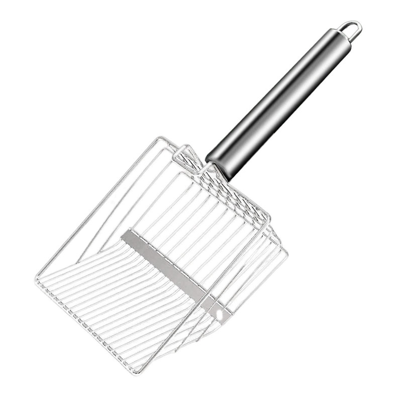 Stainless Steel Cats Litter Spade Pet Cleaning Spade Sand Sifter Long Handle Pet Litter Sifter for Cats Litter [...]