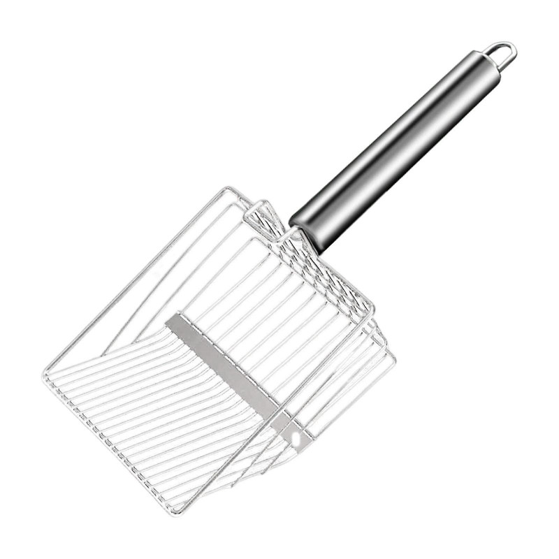 Stainless Steel Cats Litter Spade Pet Cleaning Spade Sand Sifter Long Handle Pet Litter Sifter for Cats Litter [...]