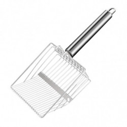Stainless Steel Cats Litter Spade Pet Cleaning Spade Sand Sifter Long Handle Pet Litter Sifter for Cats Litter [...]