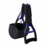 Foldable Dog Pooper Scooper For Large And Small Dogs Concrete Ground Surface Blue Foldable Dog Pooper Scooper For Large And Small Dogs Concrete Ground Surface Blue