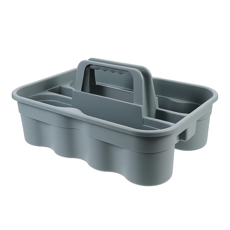 Vessel Tools Cleaning Supplies Box Cleaning Tool Plastic Storage Tray Tote Cleaning Organizer Handle