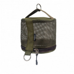 Crochet suspendu Fermeture à glissière Support de tissu Conteneur en papier élégant portable pour Beach Room Rv