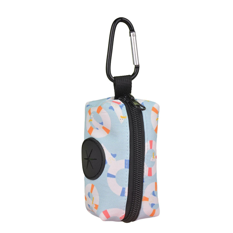 Dog Poop Bag Holder Pet Waste Bag Holder Dog Trash Bag Dispenser Pouch Waste Bag Dispenser for Leash for Travel Outdoor