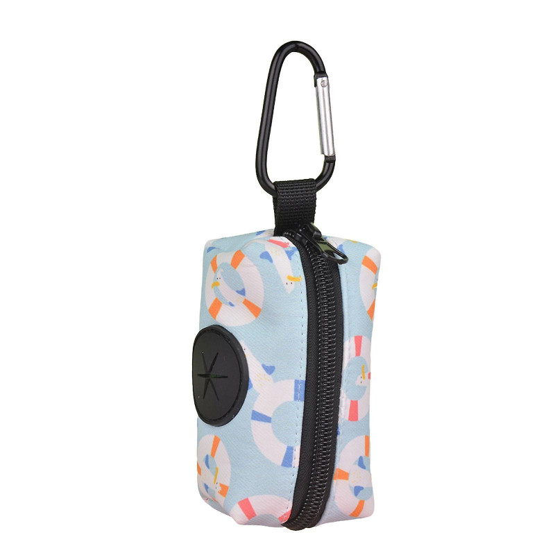 Dog Poop Bag Holder Pet Waste Bag Holder Dog Trash Bag Dispenser Pouch Waste Bag Dispenser for Leash for Travel Outdoor